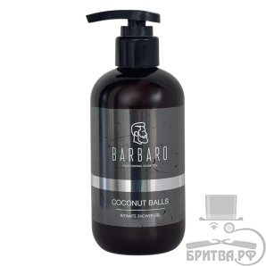 Мужской интимный гель – мыло BARBARO COCONAT BALLS